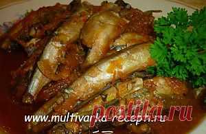 Рыбные консервы в мультиварке |
