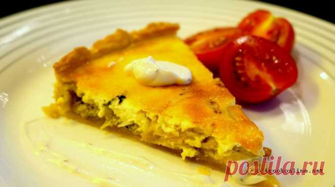 Пирог «киш» с сыром «рокфор» | iCook Online