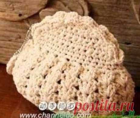 Tecendo Artes em Crochet: Bolsinha Muito Fofa em Andamento!