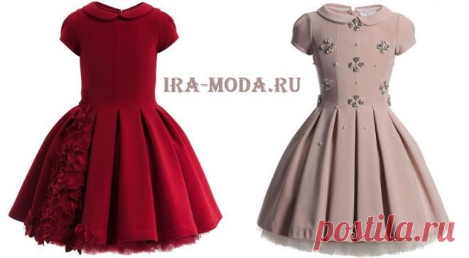 Нарядные платья для девочек 2017 фото новинки фасоны