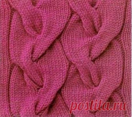 Коллекция узоров спицами (63 узора со схемами)