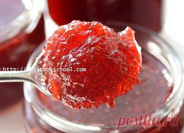 Клубничный конфитюр | Легкие рецепты