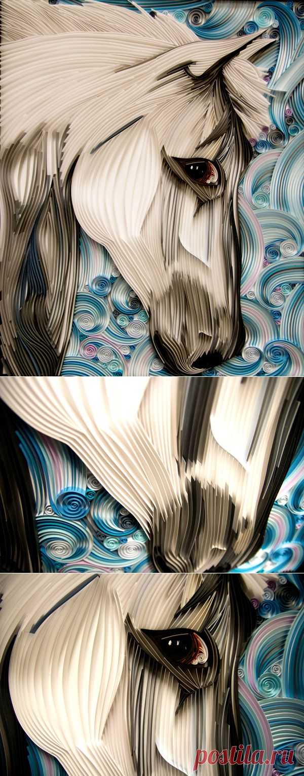 Horse - Paper Quilling on Behance