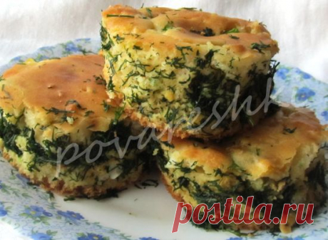 Пирожки с яйцами и зеленым луком &quot;Моментальные&quot;