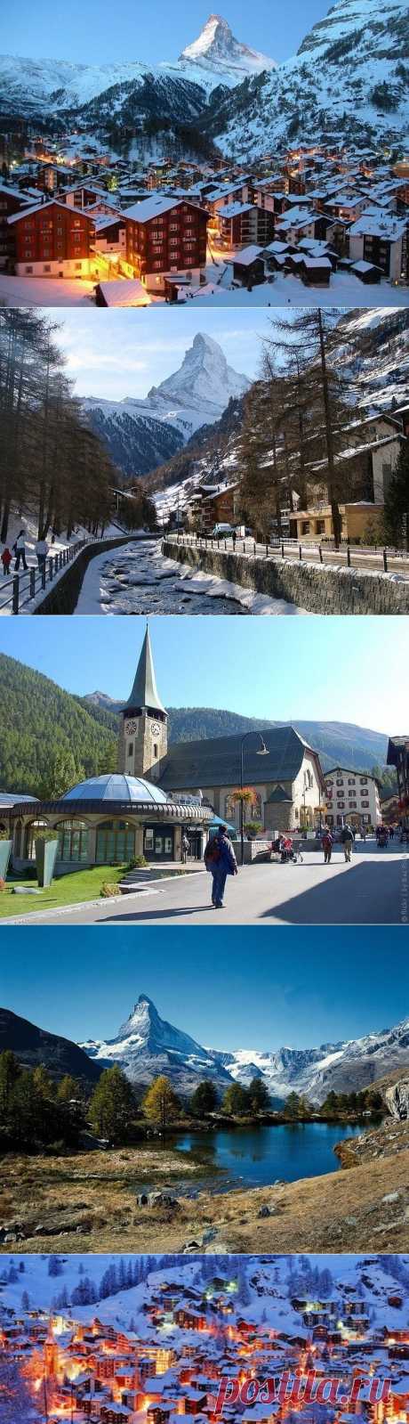 Горнолыжный курорт Церматт, Швейцария