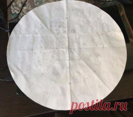 Шьем круглые подушки в технике bubble quilt