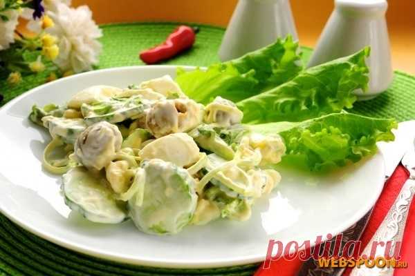 «Салат с огурцом, яйцами и оливками» в Яндекс.Коллекциях
