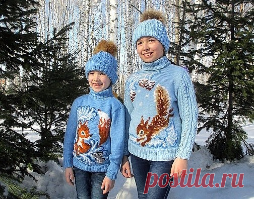 СВИТЕР С РИСУНКОМ