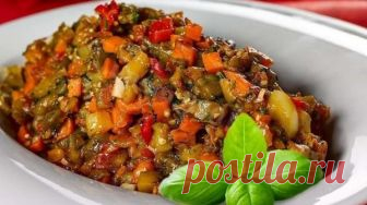 Как приготовить самую вкусную на свете баклажанную икру... | Мужчина на кухне | Яндекс Дзен
