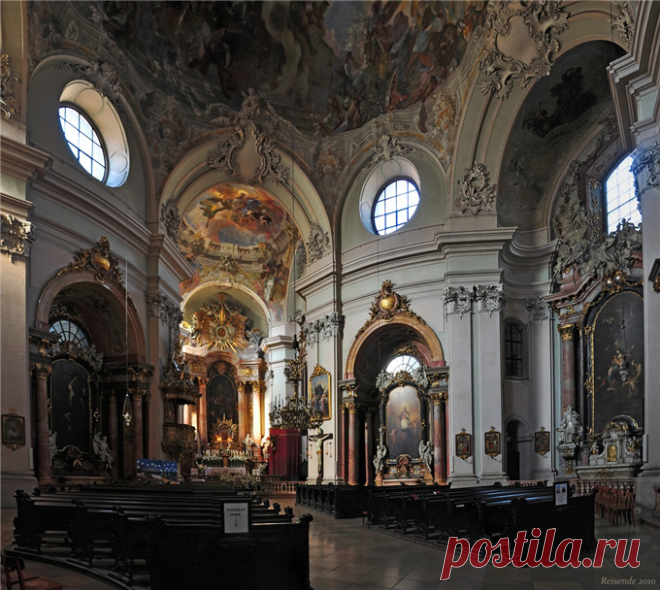 Церковь Верной Марии в ВЕНЕ (Мария-Тру Кирхе, Piaristenkirche Maria Treu)