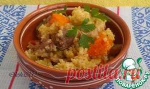 Пшенная каша с мясом и овощами - кулинарный рецепт