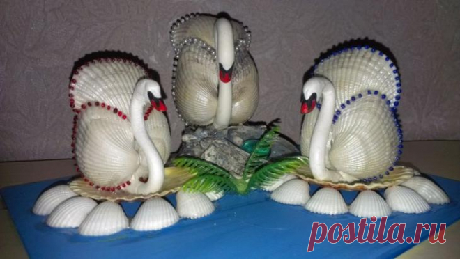Красивые поделки из ракушек своими руками