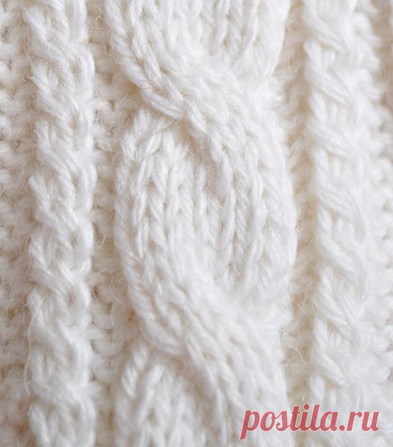 Мусатова Оксана Хобби: Как связать косы на вязальной машине