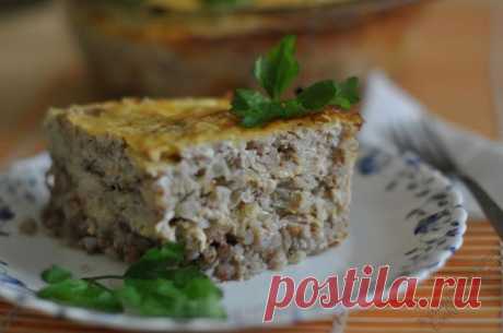 Запеканка из гречки с курятинкой