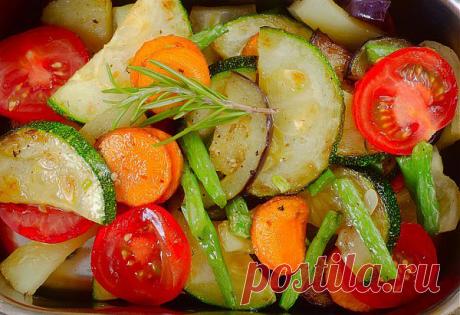 Рататуй из осенних овощей.