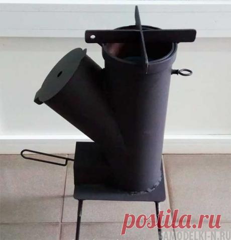 Турбо печь своими руками для выездов на природу | Самоделки своими руками