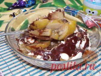 Десерт из яблок в духовке: быстрый пошаговый рецепт с фото