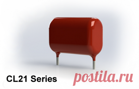 STEP-модели: Capacitors, Non Polarized Radial Rectangular. CL21 Series / Компоненты / Сообщество разработчиков электроники