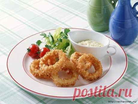 Луковые колечки закусочные