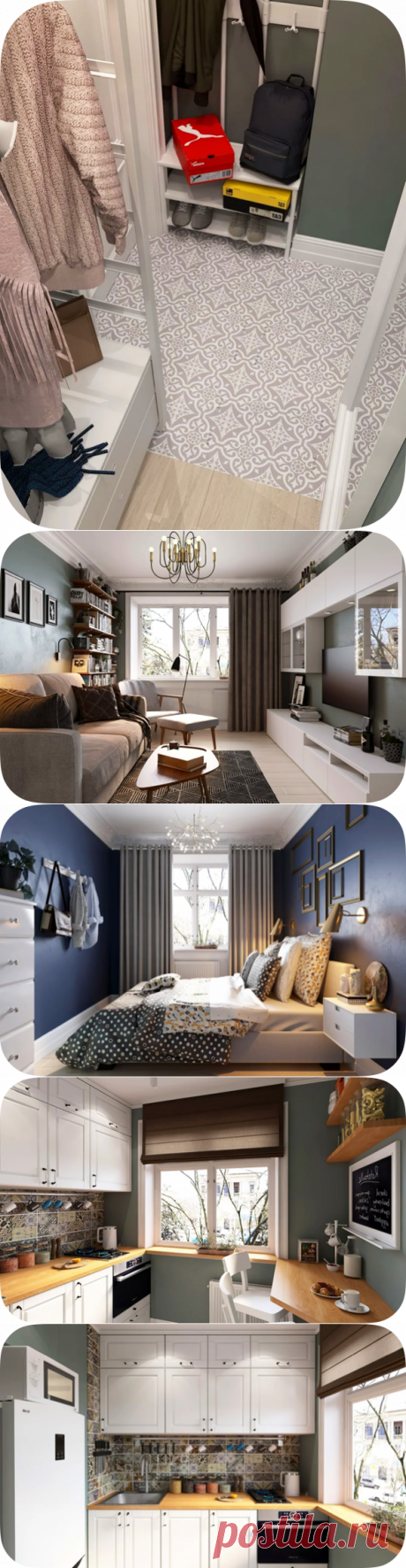 Хозяева превратили свою убитую хрущёвку в чудо современного дизайна.