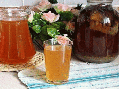 Хлебный квас (с закваской) готовим в домашних условиях.