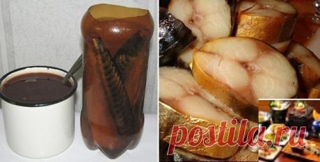 СКУМБРИЯ В БУТЫЛКЕ - настоящий деликатес! Рыбка получается вкуснее копченой! 
Свежемороженная скумбрия солится в рассоле, а золотистый цвет, как у копченой рыбы, ей придают луковая шелуха и чай. Засолка скумбрии в домашних условиях очень проста, сама рыба жирная, поэтому на вкус она вам покажется малосольной. 
Для рецепта засолки скумбрии понадобятся: 
Свежемороженая скумбрия – 3 штуки, 
Для рассола: 
1 литр воды, 
луковая шелуха - две горсти, 
сухая заварка черного чая - ...