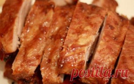 Свинина, запечённая со специями