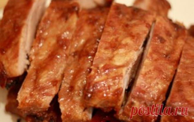 Свинина, запечённая со специями