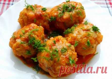 ​Рыбные тефтели с рисом