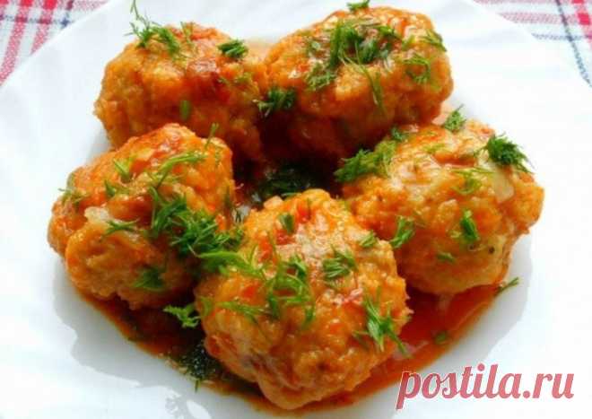 ​Рыбные тефтели с рисом