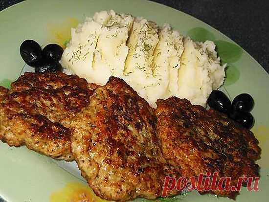 Мясные оладушки на кефире