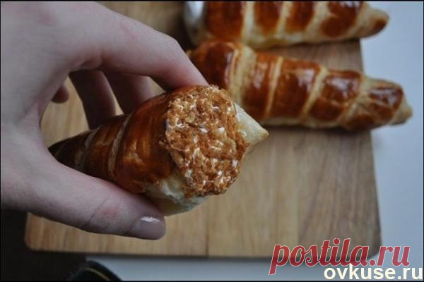 Трубочки с белковым кремом - Простые рецепты Овкусе.ру