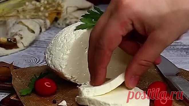 Адыгейский сыр всего из трёх ингредиентов!👍 Быстро и просто!💖😍