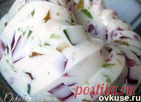 Десерт &quot;Осколки счастья&quot;(желейный)