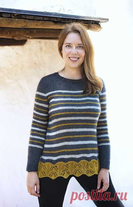 Ravelry: рисунок Паломар Пуловер от Ирины Аникеевой