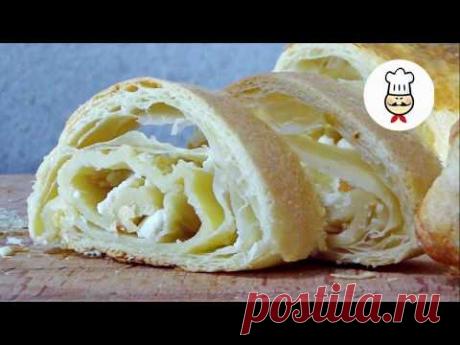 ОЧЕНЬ вкусный и БЫСТРЫЙ в приготовлении РУЛЕТ С БРЫНЗОЙ / Домашняя выпечка - Волшебная еда - YouTube
Очень простая в приготовлени, но очень вкусная выпечка из слоеного теста..
Такую выпечку полюбят все любители несладкой выпечки. Обязательно попробуйте.