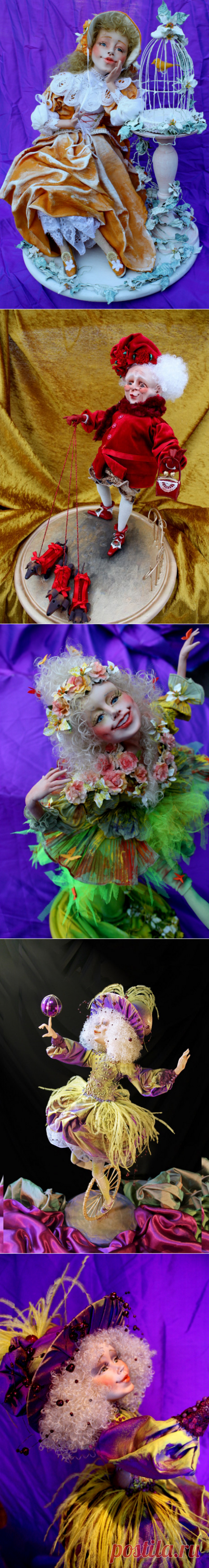 удивительные куклы Елены Михайловой