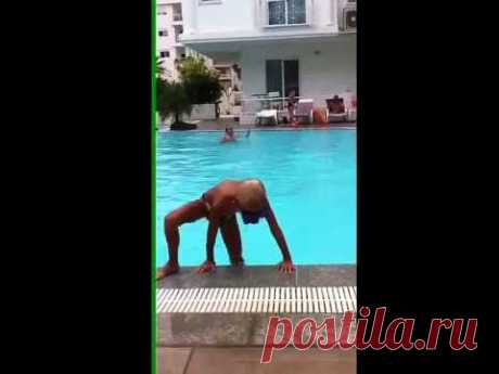 Govorov Daniel swimming