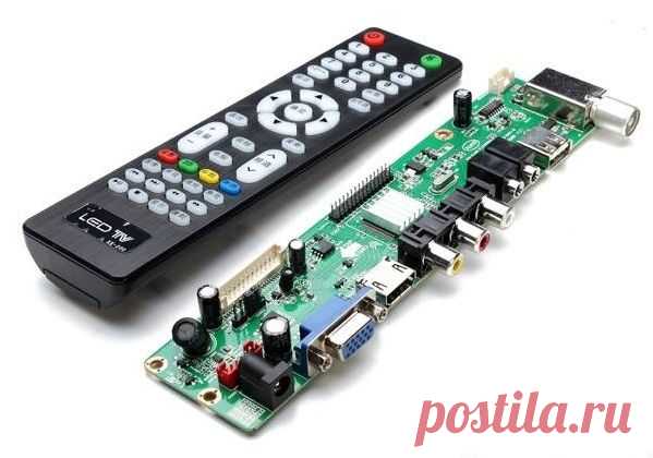 Из старого монитора в новый телевизор