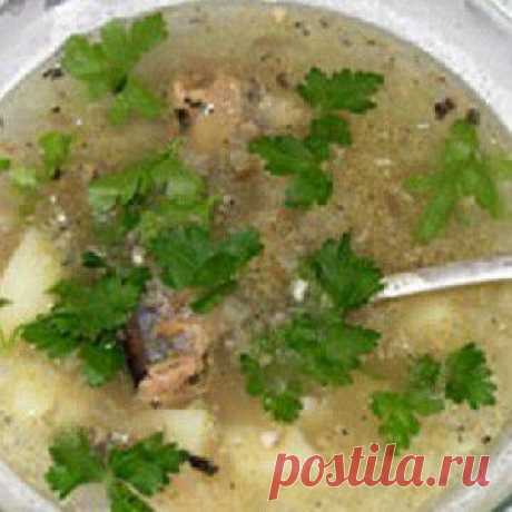 Суп из сайры с рисом - BestCook