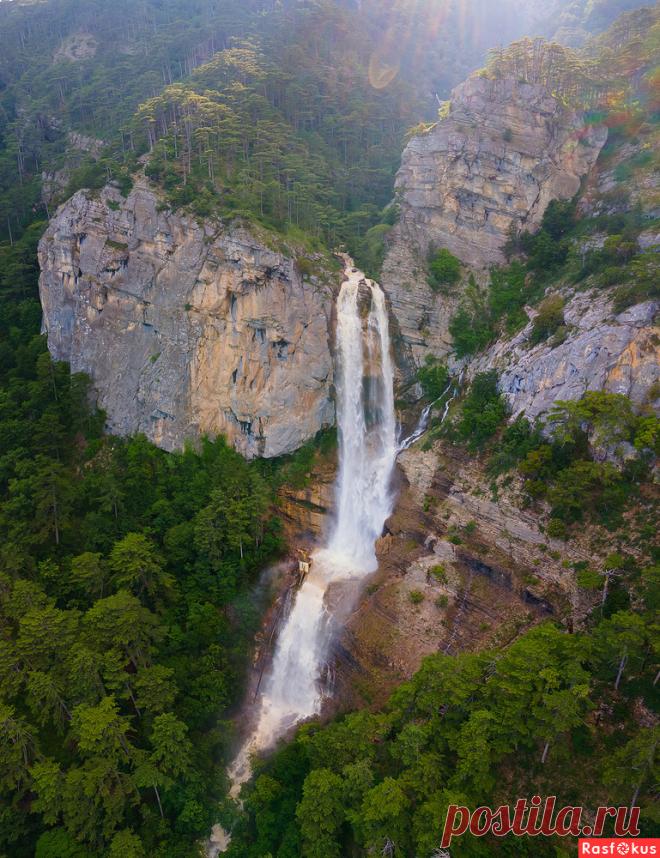 Фото: Учан-Су. Фотограф Сергей Титов. Пейзаж - Фотосайт Расфокус.ру