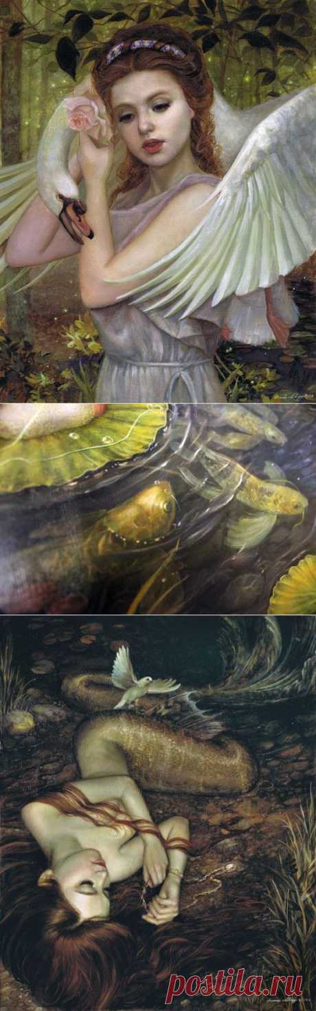 Добрая сказочница Энни Стегг - Annie Stegg | Современное искусство