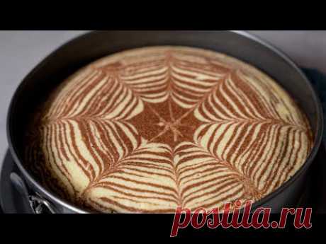 Пирог Зебра - полосатая классика.