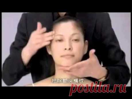 Японский массаж лица Русский!) [Yukuko Tanaka u0027s Face massage] (1)