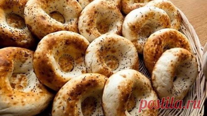 Во время карантина не хочется идти за хлебом ?Тогда этот рецепт для вас! Узбекские лепешки - Оби нон