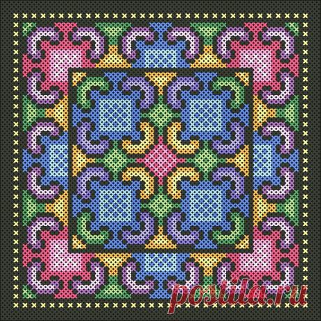 Цветочные подушки.