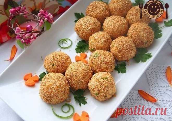 Салатные шарики «а-ля мимоза» Автор рецепта Erica Ort - Cookpad