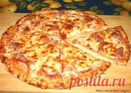 Быстрая вкуснейшая пицца