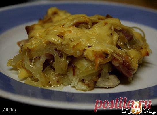 Запеканка "Счастье луковое" - Рецепты домашней кухни с пошаговыми фотографиями и подробным описанием. Новые рецепты каждый день. Конкурсы рецептов - Ням.ру