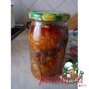 "Синенькие" в томатном соке - кулинарный рецепт